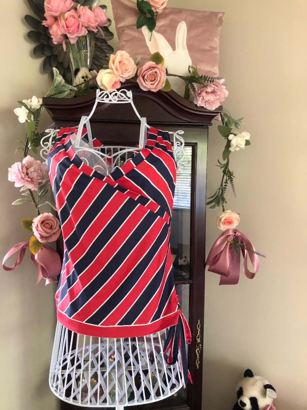 Just in from REVOLVE NWT Lioness Brand Mischief Top in Midnight Stripe